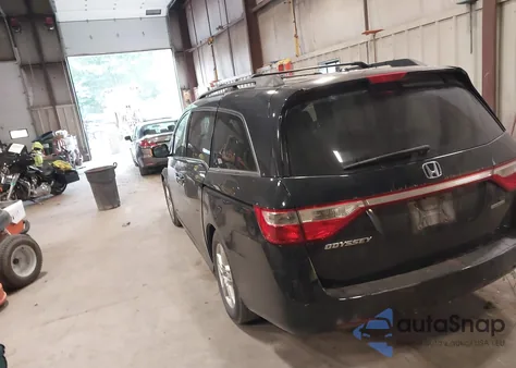 2011 Honda Odyssey Touring/Touring Elite from USA, damaged, VIN 5FNRL5H99BB050589